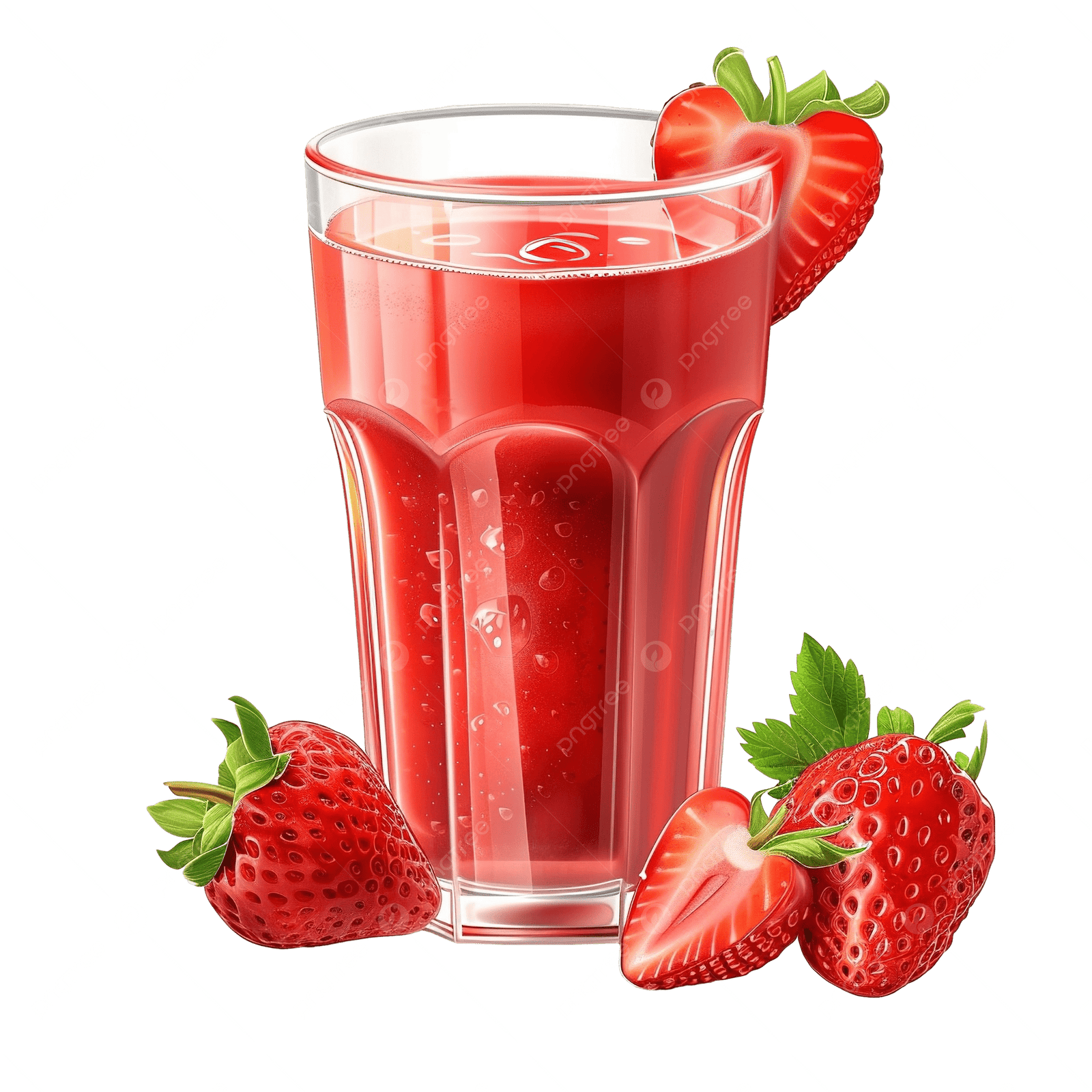 عصير فراولة