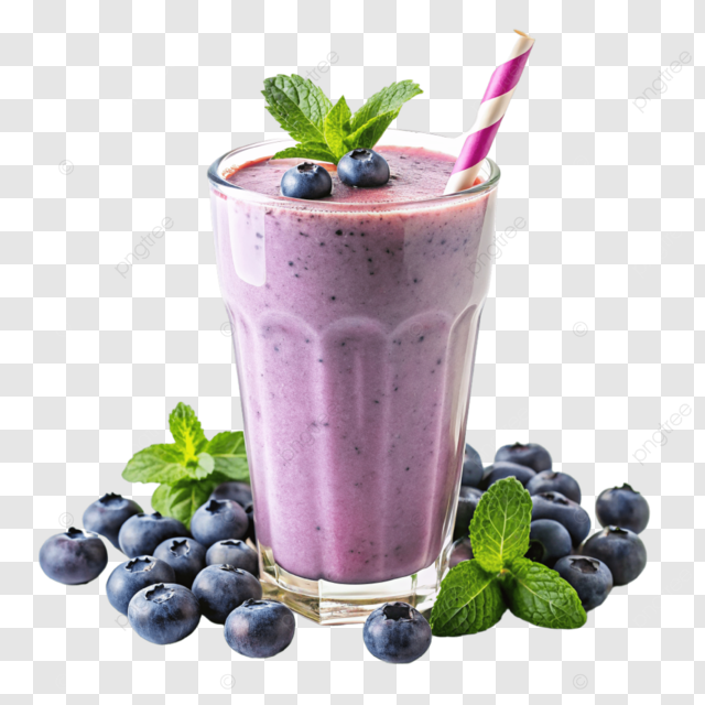 ميلك شيك بلوبيري