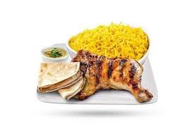 ربع دجاج مع البطاطس
