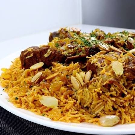 كبسة باللحم الضاني